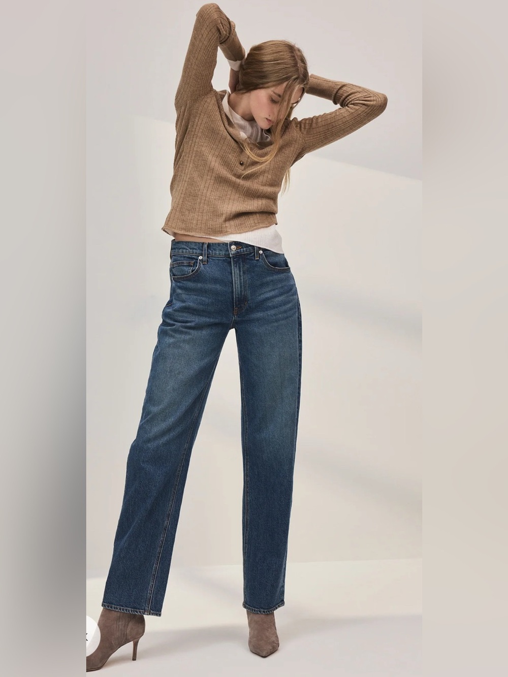 Veronica Beard Daniela straight leg jean lala land NWT